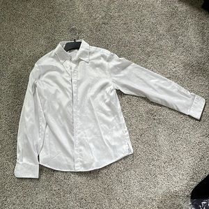 Foxcroft Button Down Shirt | white Long Sleeve | Wrinkle Free | Size 4